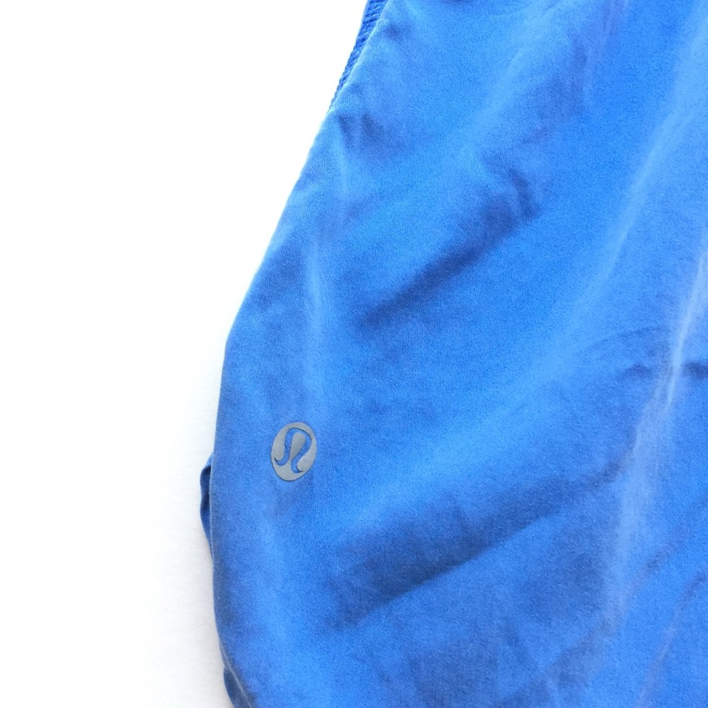 Lululemon Sz 6 Flowy periwinkle yoga tank top - Picture 3 of 6